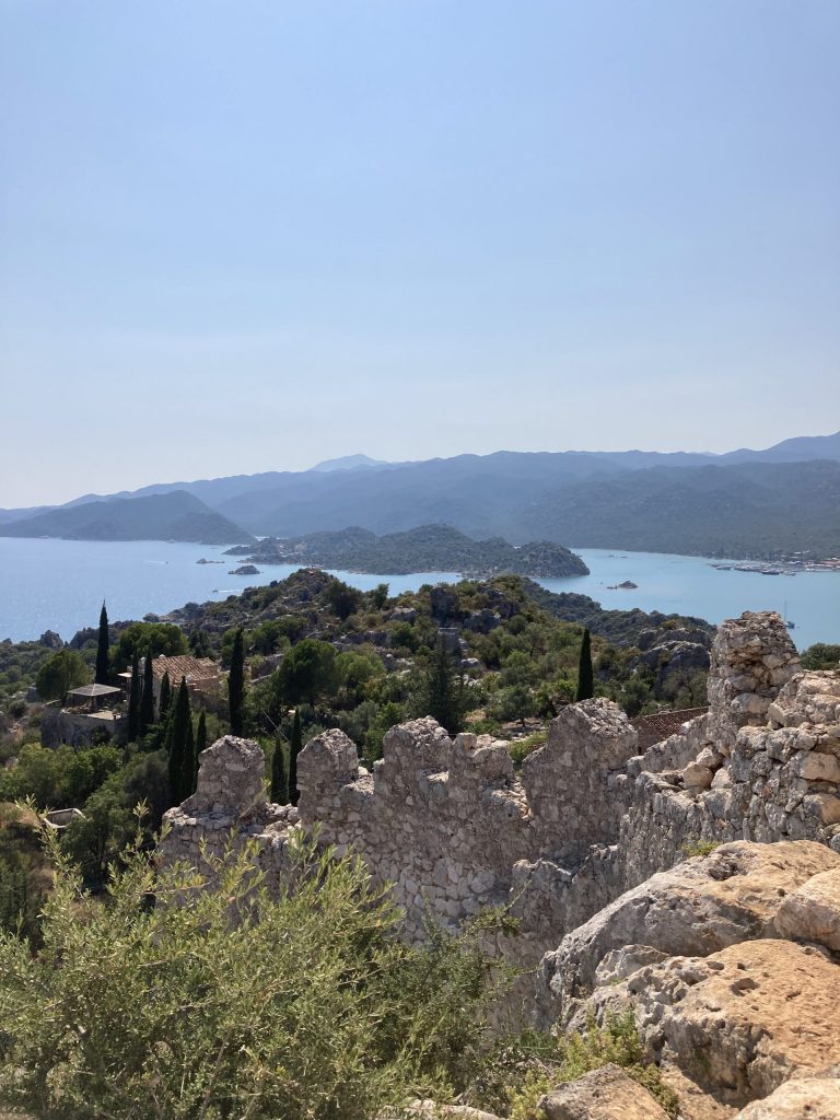 view over turkey  coast