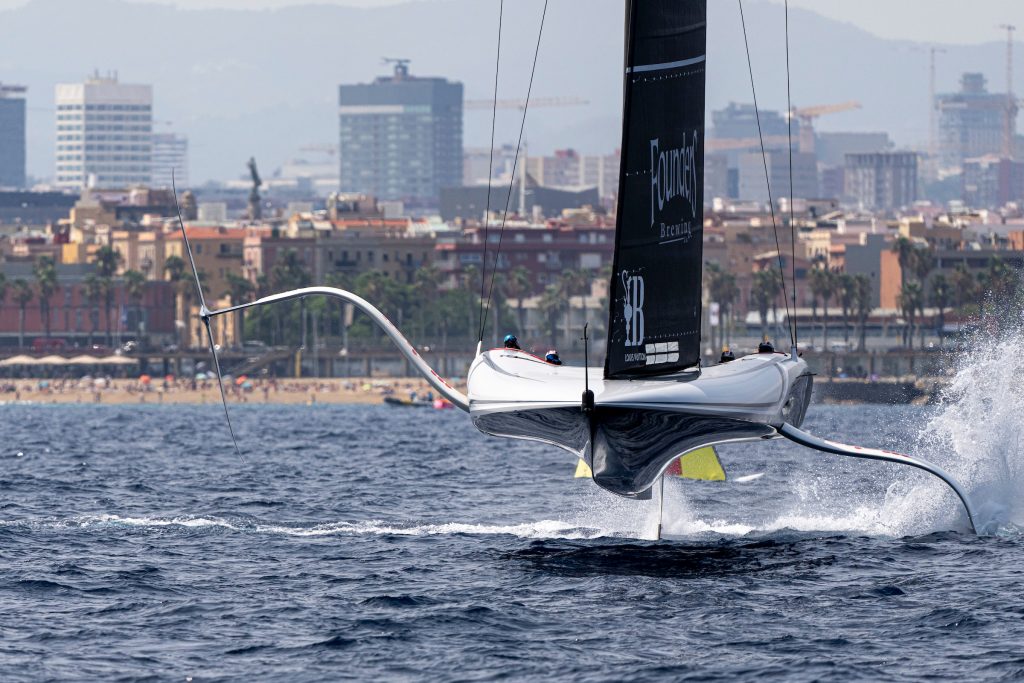 America's Cup - AC75 foiling