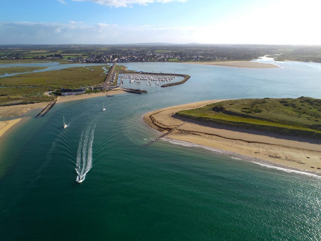 Normandy port entrance 